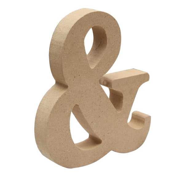 Yesbay Wooden Alphabet Freestanding A-Z Wood Wooden Letters Alphabet Hanging Wedding Home Party Decor