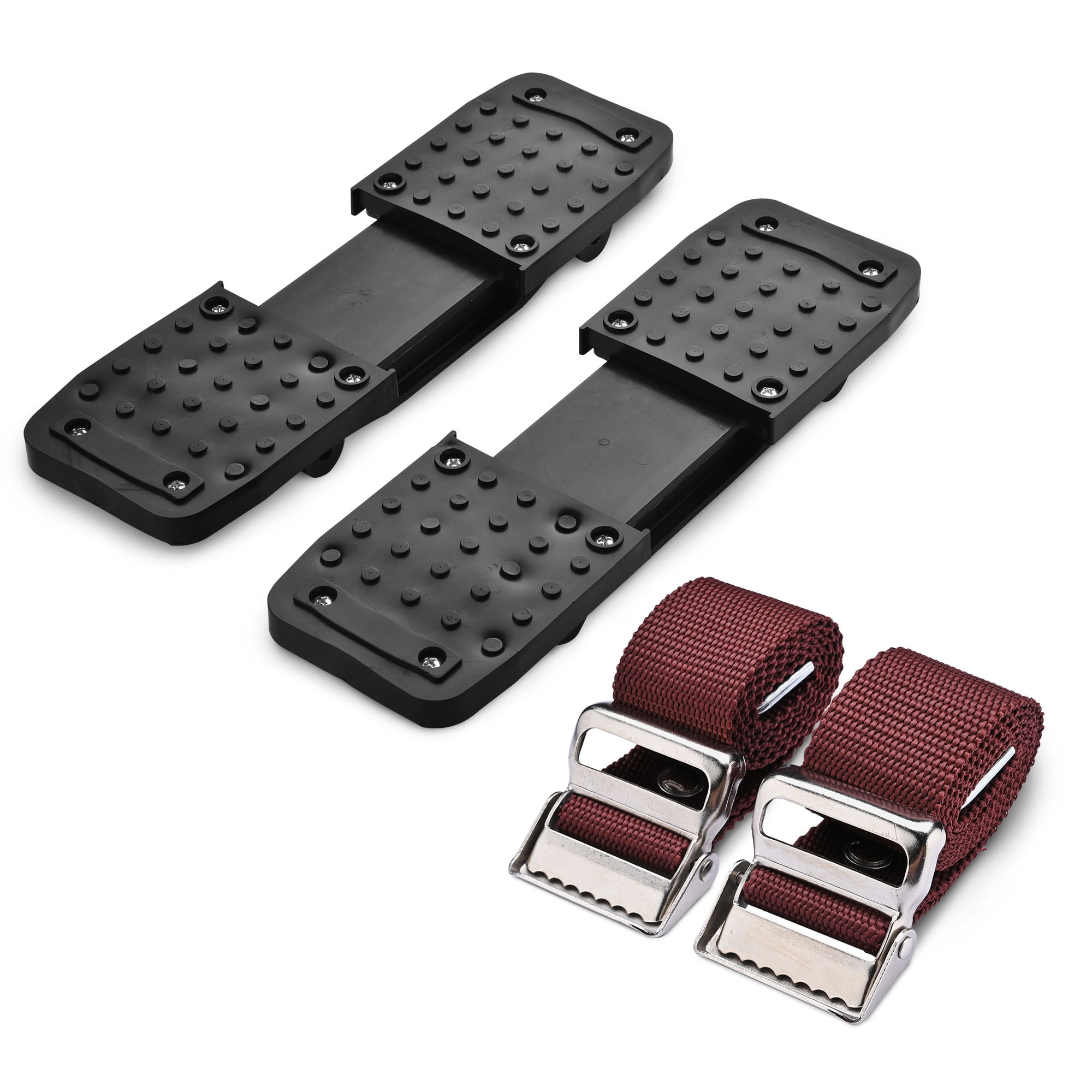 1 Pair Stilt Soles & Leg Band Straps Replacement Kit for Drywall