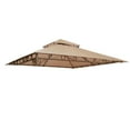 thumbnail image 1 of Yescom 10.6'x10.6' Gazebo Top Replacement Custom for Brand_Model Summer Veranda Gazebo/L-GZ093PST 2 Tier Outdoor Beige, 1 of 9