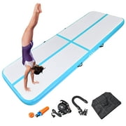 Yescom 10 Ft Air Mat Track Inflatable Tumbling Mat Gymnastics Training Fitness Home Gym