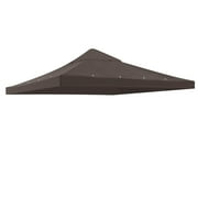 Yescom 10x10Ft Gazebo Top Replacement for beach cabanas for 1 Tier Outdoor Canopy Cover Patio Garden Yard Party Coffee