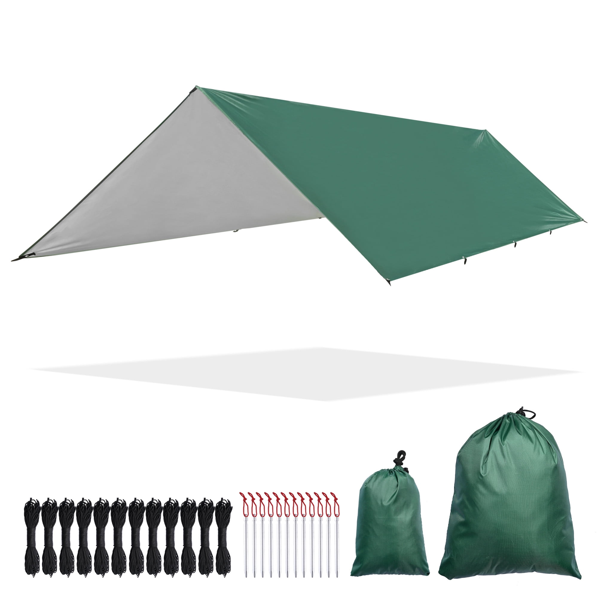 Yescom 10x15FT Camping Tent Tarp Hammock Rain Fly Waterproof Hiking