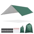 thumbnail image 1 of Yescom 10x15FT Camping Tent Tarp Hammock Rain Fly Waterproof Hiking Backpacking Shelter, 1 of 10