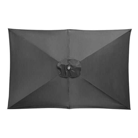Yescom 10x6.5 Ft Patio Umbrella Replacement Canopy Market Table Top Outdoor Beach Pool