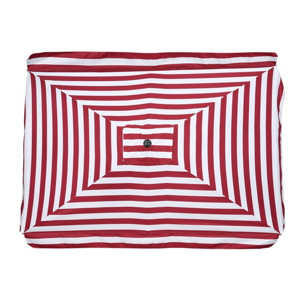 Yescom 10x6.5 Ft Patio Umbrella Replacement Canopy Market Table Top Sunshade Cover