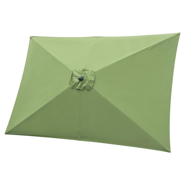 Yescom 10x6ft Universal Replacement Umbrella Canopy Top Cover Patio Beach