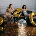 thumbnail image 1 of Yescom 12" Large Disco Ball Mirror Big Hanging Decoration for Party Events Glass Decor Wedding Display Silver, 1 of 11