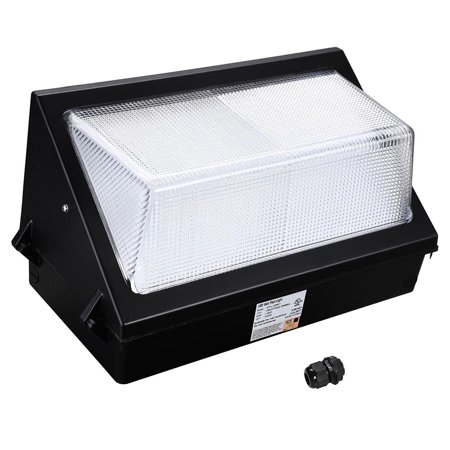 Yescom 120W LED Wall Pack Light 12000lm 5000K Waterproof IP65 UL Listed Security Lighting Fixture Yard Church Event