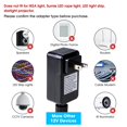 thumbnail image 1 of Yescom 12V 7.2W Transformer Plug &16 Ft Wire Cable Power Cord for LED Deck Light Outdoor Garden Lamp Only For Yescom Deck Light, 1 of 5