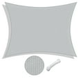 thumbnail image 1 of Yescom 13x10 Ft 97% UV Block Rectangle Sun Shade Sail HDPE Canopy Cover Net Patio, 1 of 12