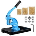 thumbnail image 1 of Yescom Grommet Tool Kit with Rolling Base 900 pcs Eyelets Washers #0/#2/#4 Die Leather Hole Punch Set Hand Press Machine, 1 of 10