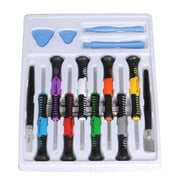 Yescom 16-in-1 Mini Screwdriver Set Phone Repair Kit for iPhone iPad iPod Touch MacBook Watch PS4 Xbox One Computer HDD SSD