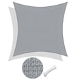 thumbnail image 1 of Yescom 16x16' 95% UV Block Square Sun Shade Sail Canopy Outdoor Patio Pool Cover Net, 1 of 9