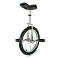 thumbnail image 1 of Yescom 18 In Wheel Outdoor Unicycle Skid-proof Tire Fitness Bicycle Balance Training for Adults Teenagers Kids, Silver, 1 of 8