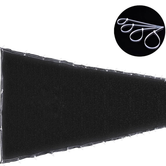 Yescom 25x4 ft Mesh Privacy Fence Windscreen 180 gsm HDPE Slat Sunshade Cover