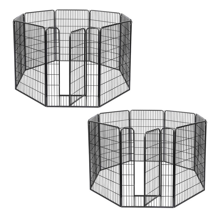 16 panels playpen large barrier metal dog on sale pen