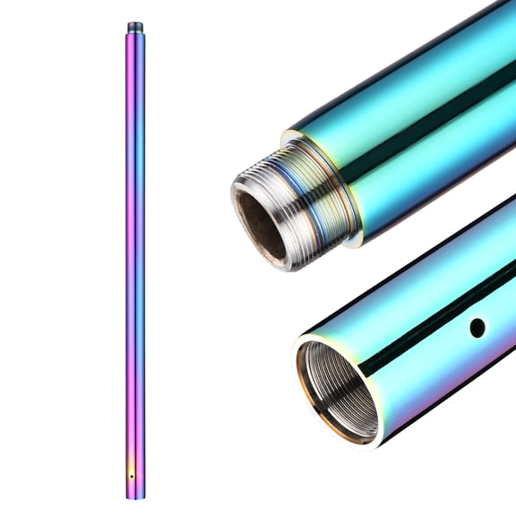 Yescom 3.4 FT New Chrome Dancing Pole Extension for 45 mm Professional Pole Fitness Spinning Pole Accessories, Colorful