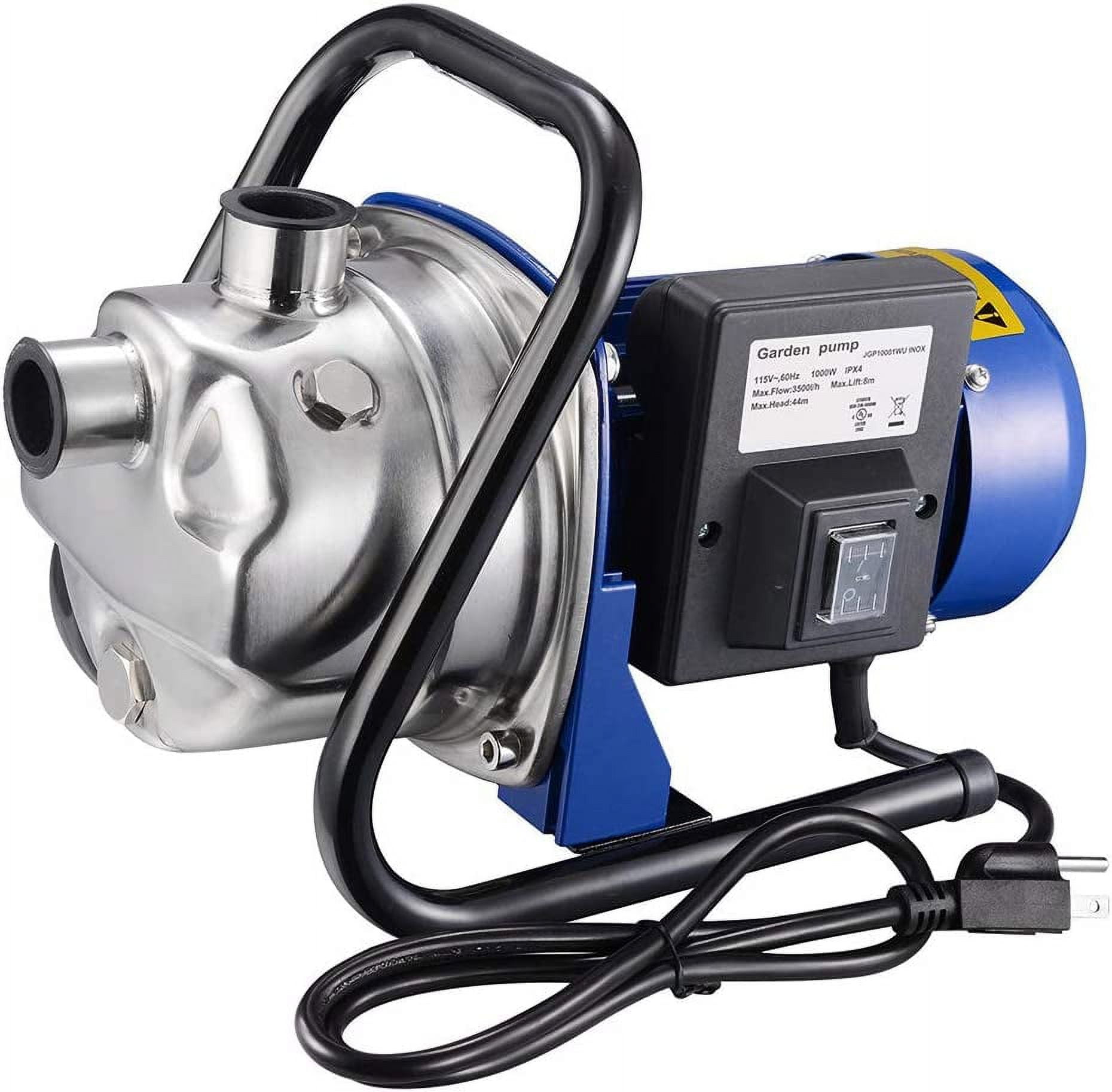 3/4HP 2642GPH 550W Submersible Water Pump Copper Motor Clean