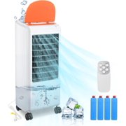 Yescom 3-IN-1 Portable Evaporative Air Cooler with 1.58 Gal Water Tank Remote Control 4 Ice Packs 3 Speeds & 12H Timer