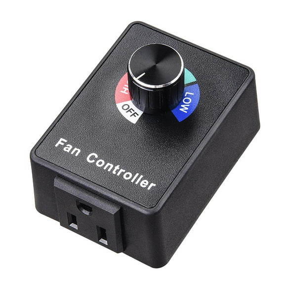 Yescom 350W Electronic Fan Speed Controller Variable Adjustor for Hydroponics Inline Duct Exhaust Ceiling Fans