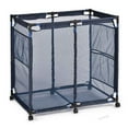 thumbnail image 1 of Yescom 35x33x22 Mesh Pool Storage Bin Rolling Cart Organizer, Blue, 1 of 6