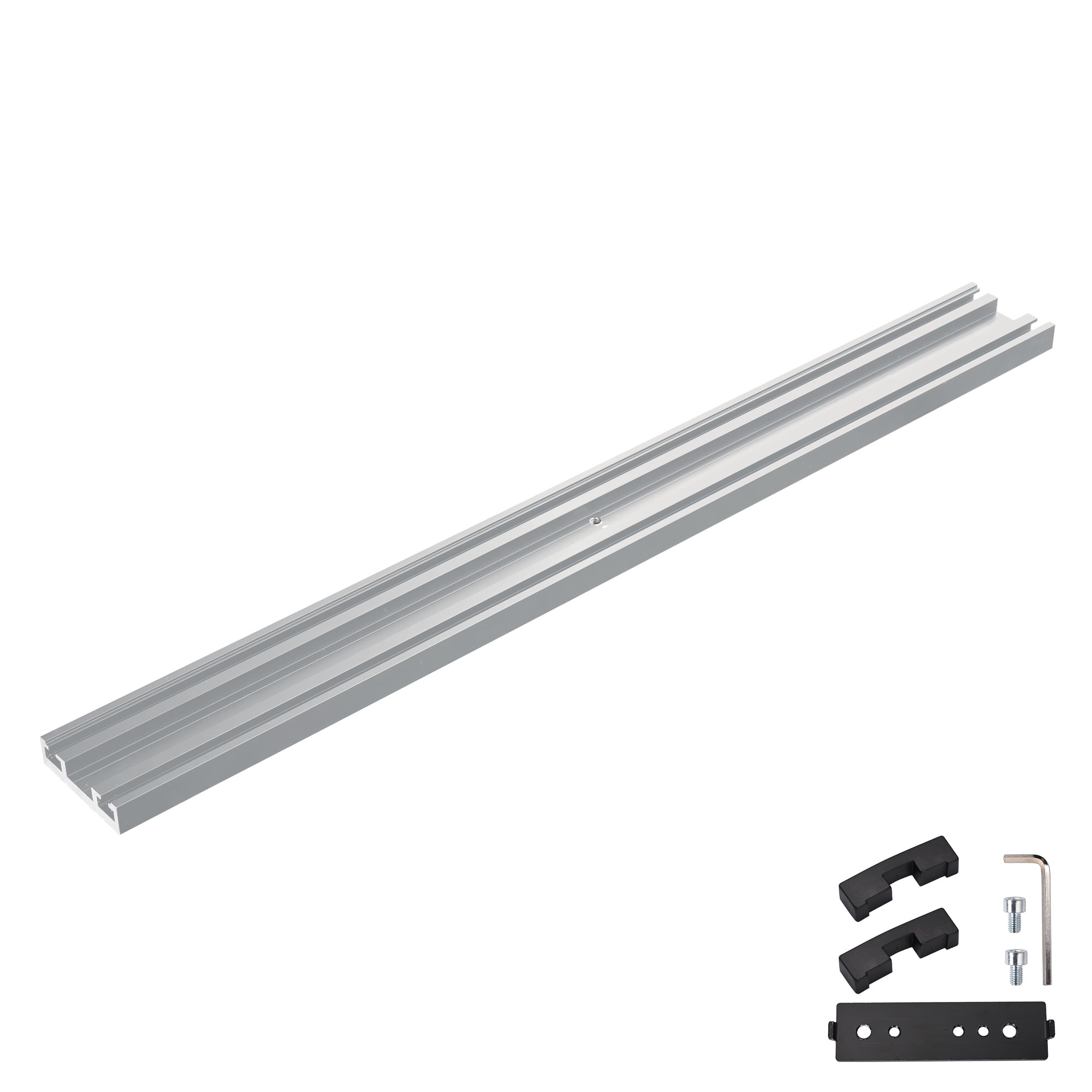 Yescom NexusX X-P 36" Dual Monitor Arm Pole Mount for 2 Monitors Up to 32" PC Mobile Cart Silver