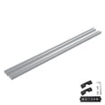 thumbnail image 1 of Yescom 36" Dual Monitor Arm Pole Mount for 2 Monitors Up to 32" PC Mobile Cart Silver, 1 of 6