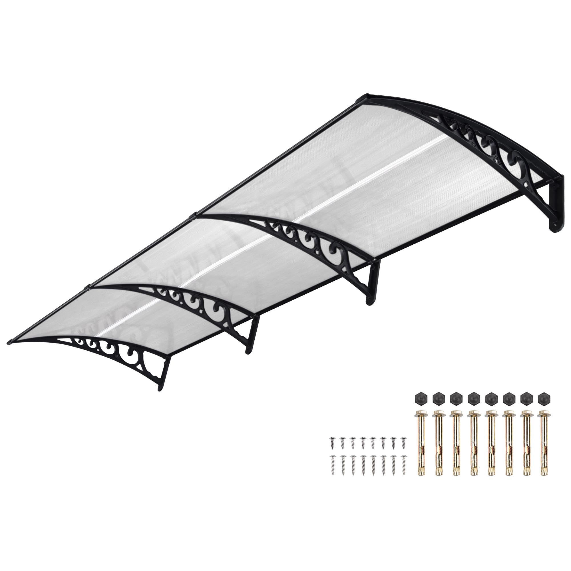 Yescom 38" x 117" White Polycarbonate Window Door Awning