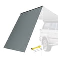 thumbnail image 1 of Yescom 4.6x6.6 Ft Car Awning Side Wall for Awning Shade Screen Roof Rack Truck Vehicle SUV Tent, 1 of 10