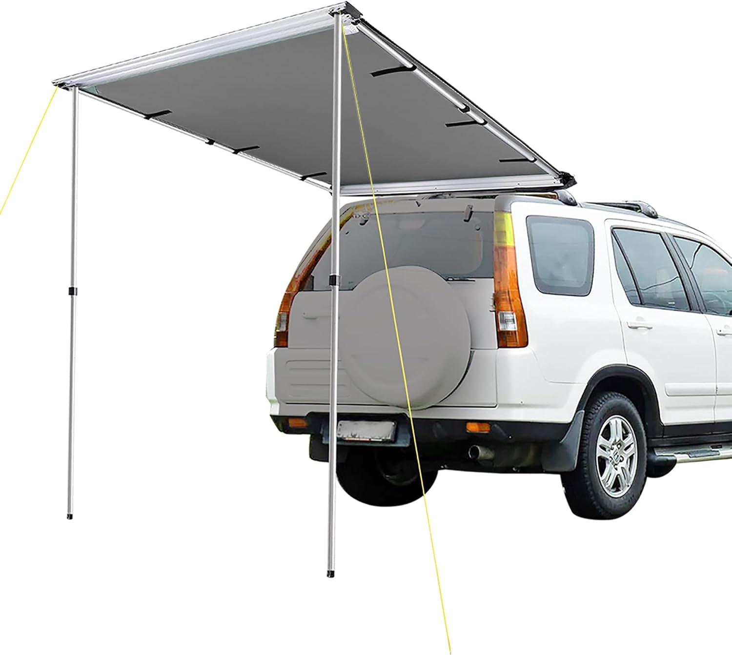 Yescom 4.6x6.8Ft Car Side Awning PU2000mm UV50+, Grey