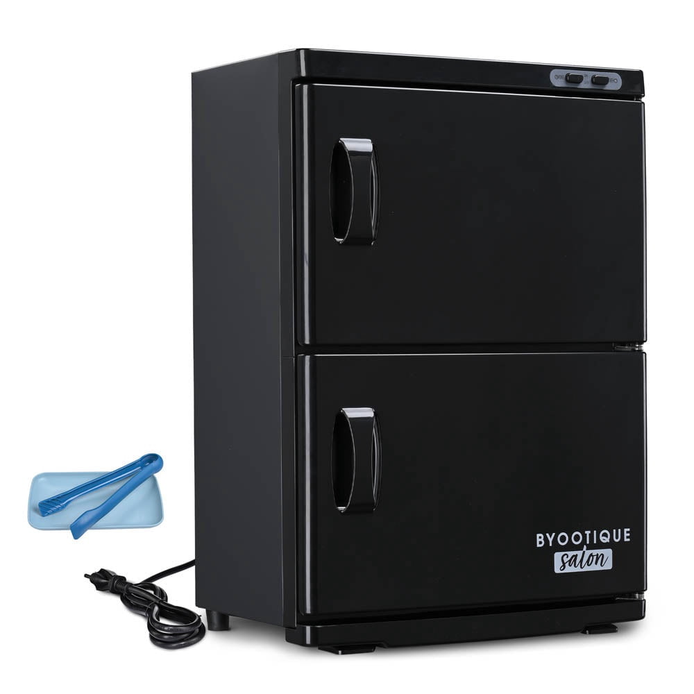 Yescom 46L Professional Dual-Cabinet Towel Warmer & UV Sterilizer, White