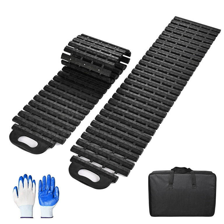Yescom 47x11 Tire Traction Mats Emergency Recovery Track for Car Truck in  Mud Snow