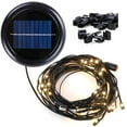 thumbnail image 1 of Yescom 48 LED Solar String Light Warm White Fit for 10 ft 8 Ribs Outdoor Patio Offset Aluminum Umbrella with Clips, 1 of 10