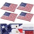 thumbnail image 1 of Yescom 4x6 Ft US Flag Fade Resistance Bright Polyester Decoration Outdoor Club 4 Pack, 1 of 7