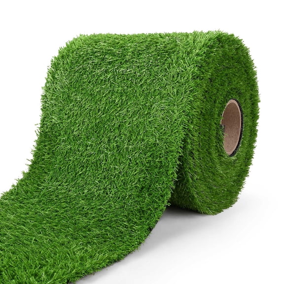 Yescom 50x1 Ft Artificial Grass Turf 0.8" Fake Grass Rug Synthetic Lawn Outdoor Landscape Garden Patio Home Décor