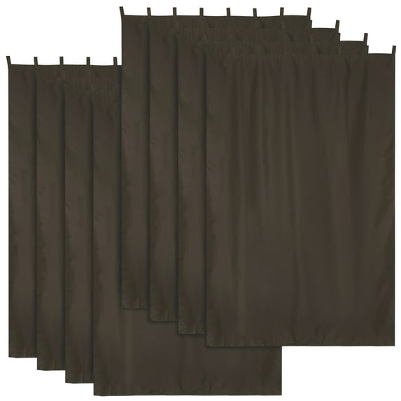 Yescom 54"x84" Outdoor Curtain Panel Tab Top Drape UV30+ Patio Pergola Garden 8 Pack