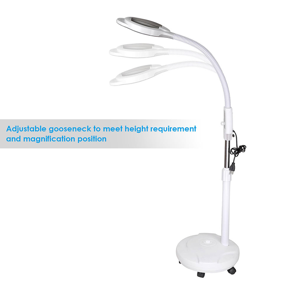 Floor standing magnifying lamp deals