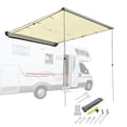 thumbnail image 1 of Yescom Vehicle Awning 6.6x8.2' Car Roof Rack Overlanding Shade for SUV Truck Tailgate Camping Travel, Beige, 1 of 9