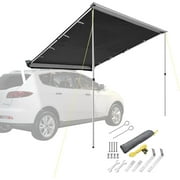 Yescom 6.7x8.2Ft Car Side Awning PU2000mm UV50+, Beige