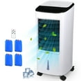 thumbnail image 1 of Yescom 7L Evaporative Air Cooler 3-In-1 Portable Cooling Fan Humidifier 4 Ice Boxes Remote Control Clearance, 1 of 10