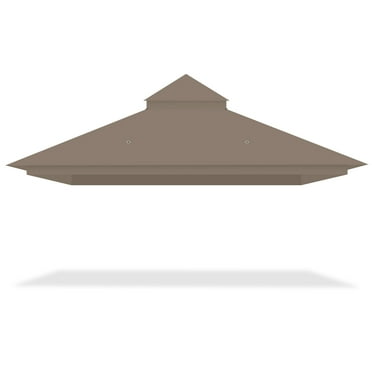 Yescom Canopy Top Replacement UV30+ Top Cover for 2-Tier 10x12 Ft Gazebo Patio