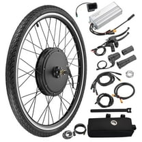 Yescom Electric Bike Conversion Kit 48V 1000W 26" Front Wheel E-Bike Conversion Kit W/ LCD Pas