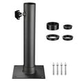 thumbnail image 1 of Yescom Flagpole Base Dock Deck Mount Windsock Base Umbrella Stand Outdoor Backyard, 1 of 11