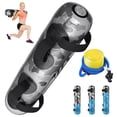 thumbnail image 1 of Yescom Foldable Adjustable Aqua Bag Exercise Water Weight Portable Strength Training Home Gym Workout Cardio,Camouflage Gray, 1 of 10