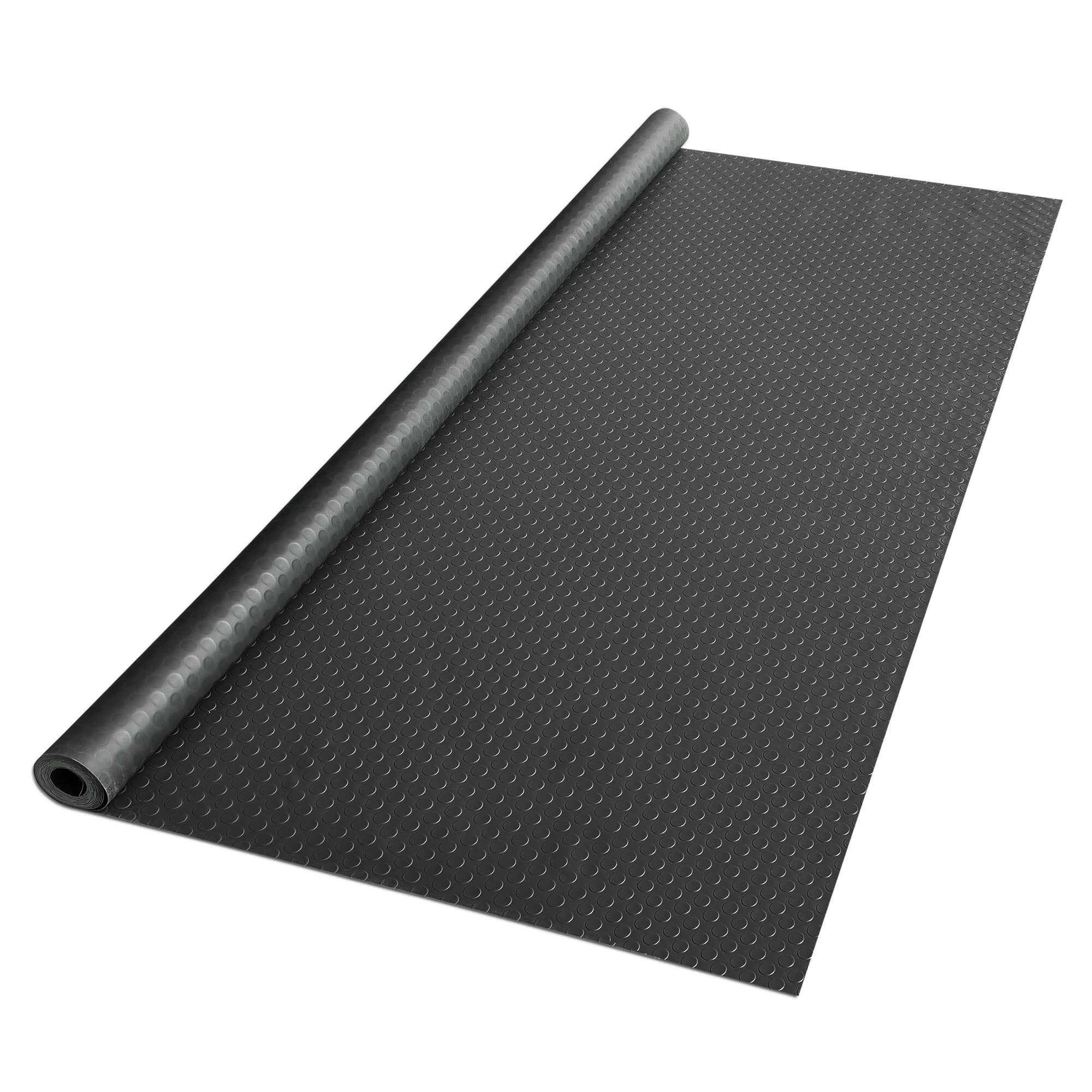 Yescom Garage Floor Mat Roll 19.5x6.5 Ft Non slip Parking Protect Cover  Workshop Under Car DIY PVC Flooring