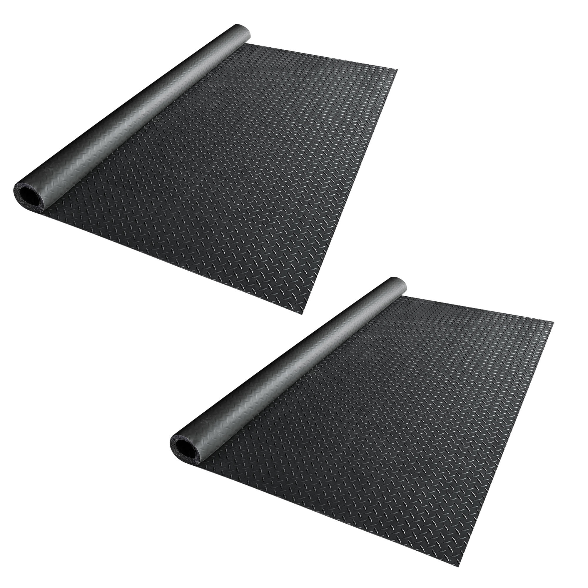 Garage Floor Mat Roll Diamond Car Parking Protect Cover Trailer