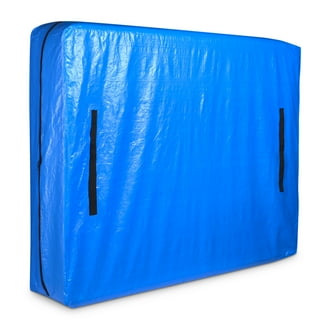 Queen/Full/Full-XL Foam Mattress Vacuum Bag with Blue Zipper, Mattress  Storage Bag