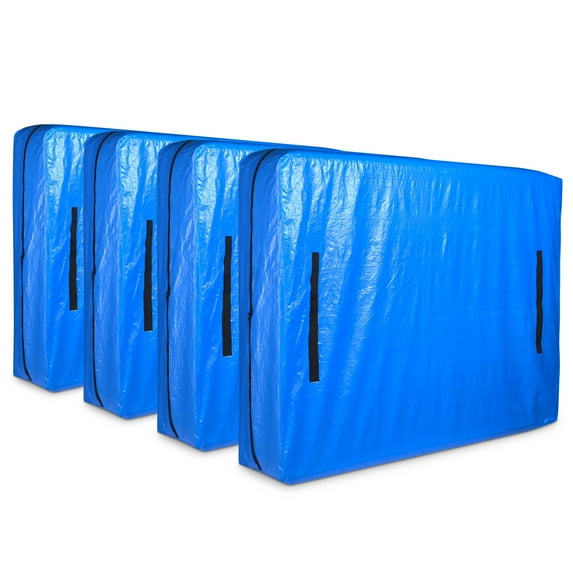 Yescom Mattress Bag Protector for Moving Storage Heavy Duty 8 Handles Full Size 4 Pack