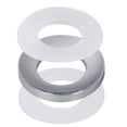 thumbnail image 1 of Yescom New Chrome Mounting Ring For Home Bathroom Glass Vessel Sink Drain Mount Support, 1 of 6