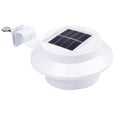 thumbnail image 1 of Yescom Outdoor 3 LED Solar Power Garden Gutter Light IP44 Cool White Yard Doorway Fence Lamp with Bracket, 1 of 8